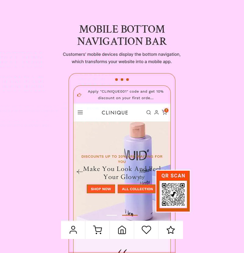 倩碧 - 美容、化妆品和护肤品商店多用途 Shopify 2.0 响应式主题