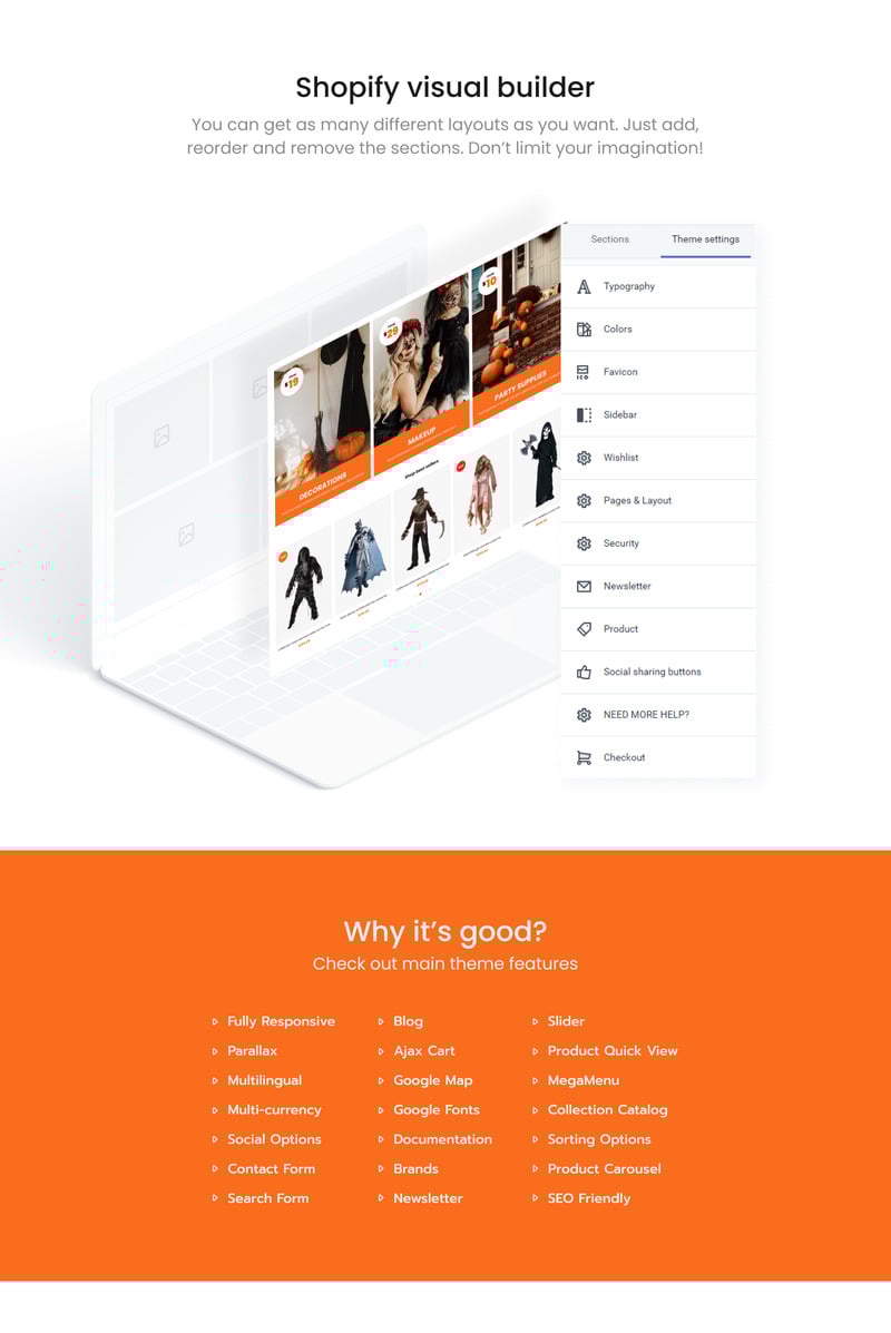 Monster Mash - 万圣节服装店 Shopify 模板 #207111