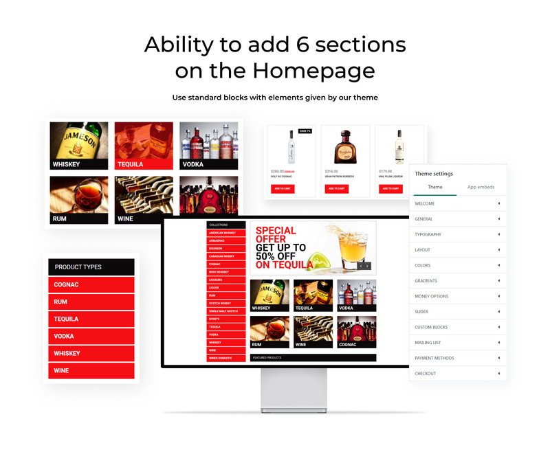 您的饮料店Shopify主题 #51100