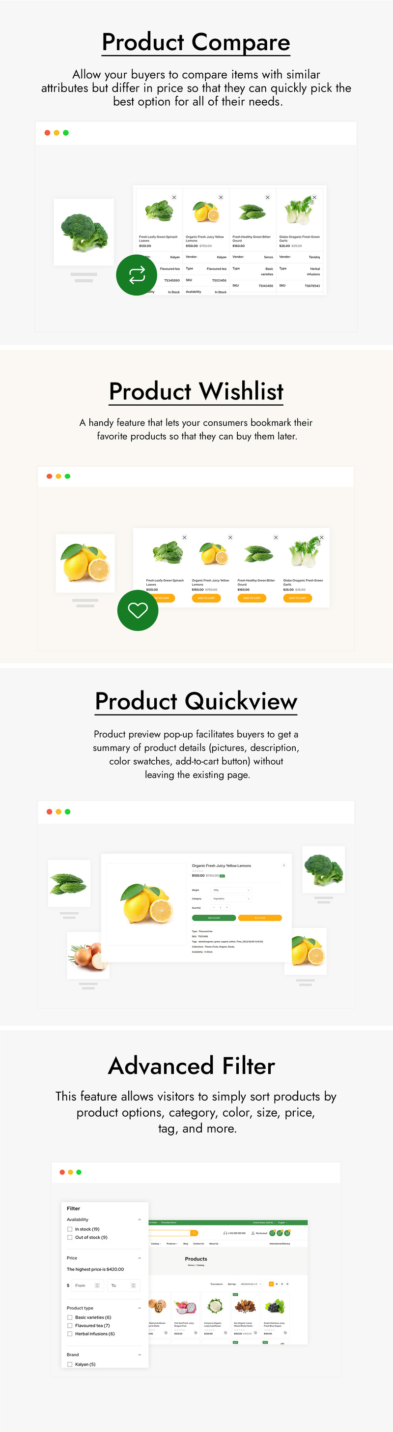Vegime 蔬菜和杂货 Shopify 主题 #300273