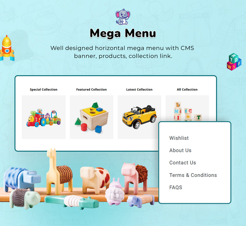 Kids Zone - Mega Toys and Fashion Shopify 2.0 Premium 响应式主题