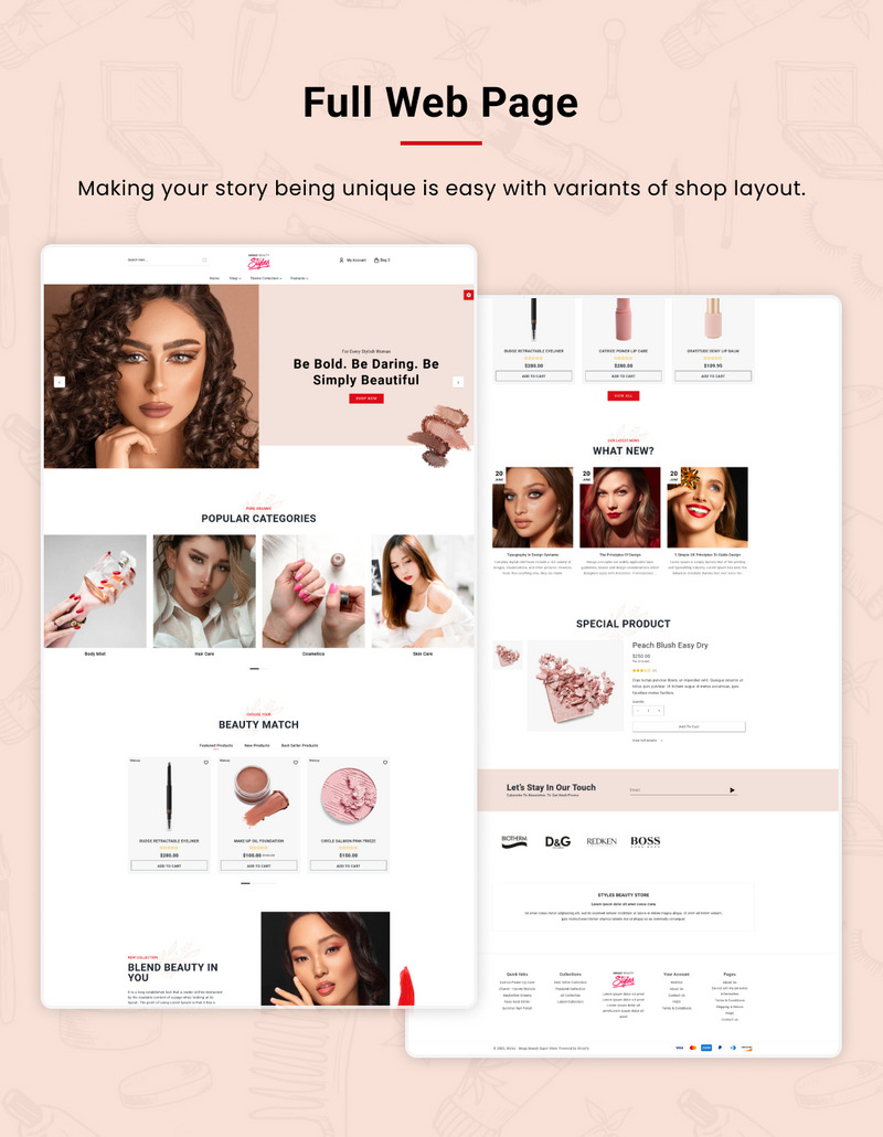Style Mega Beauty – Minimal Beauty Shopify 2.0 高级响应主题