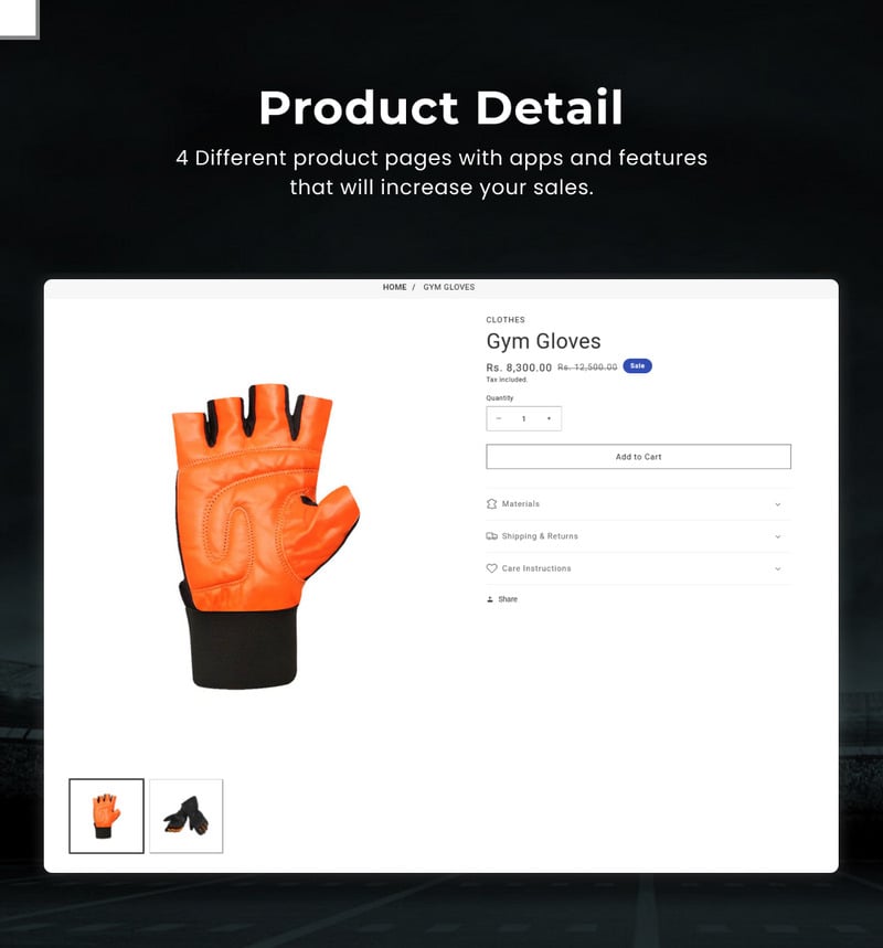 Sport Vibes - Mega Sports Shopify 2.0 高级响应式主题