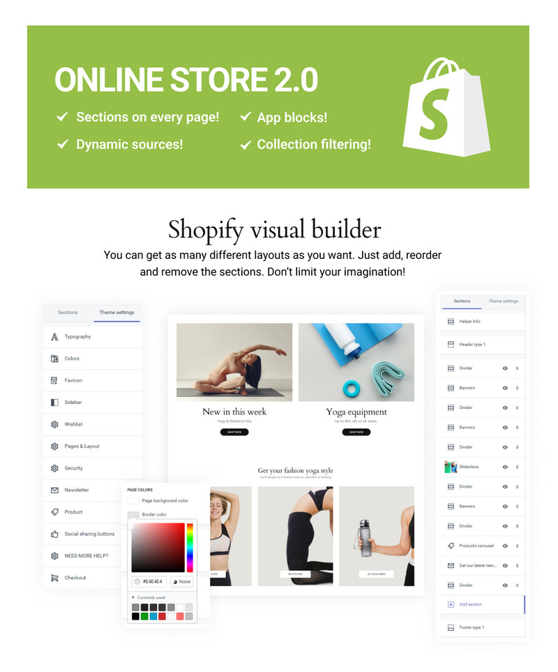 Apparelix Shopify 瑜伽工作室主题 #270065