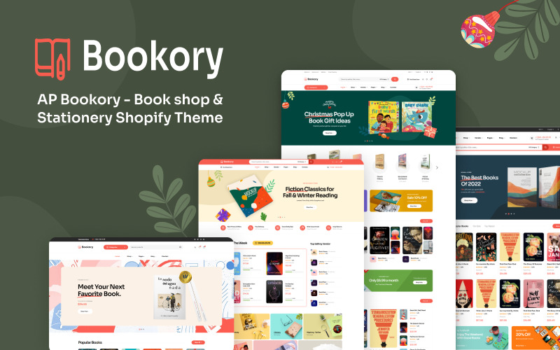 ecffe17adc20fc7769a75d33c78ba586 Ap Bookory- 书店和文具 Shopify 主题 #377858