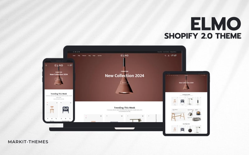 Elmo - 高级家具 Shopify 2.0 主题 #410861