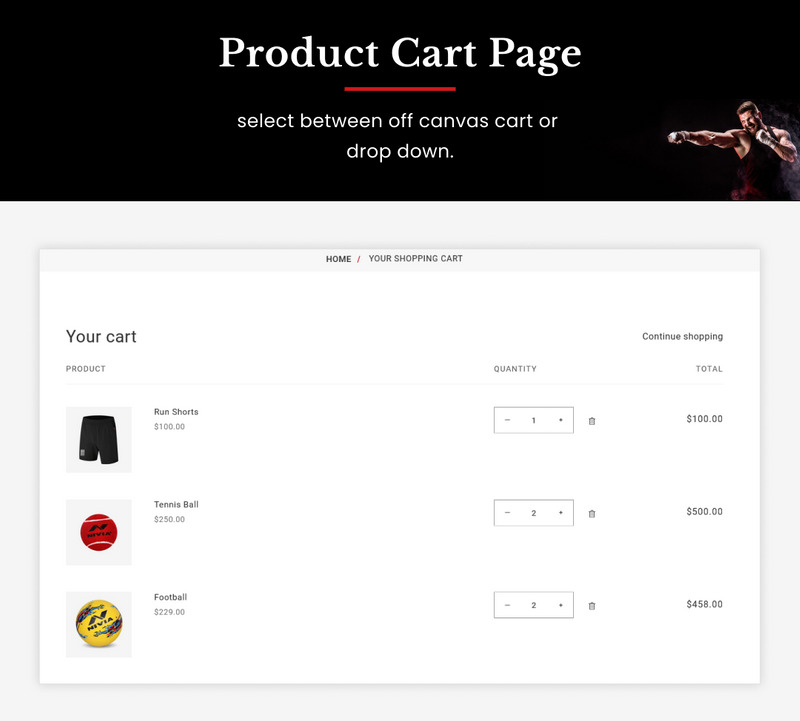 Sportista - Mega Sports Shopify 2.0 主题