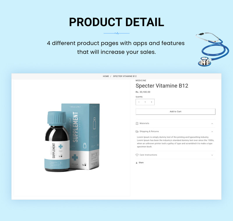 Medico Mega Medicine–Drug Pharmacy Shopify 2.0 高级响应主题