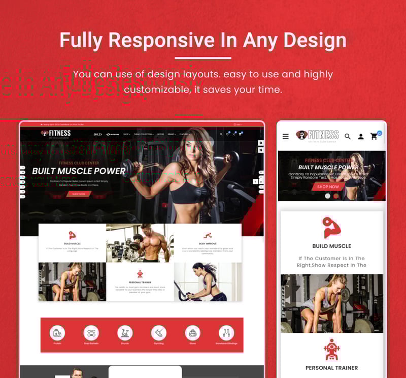 Fitness Mega Gym–Sports Extreme–营养超级 Shopify 商店