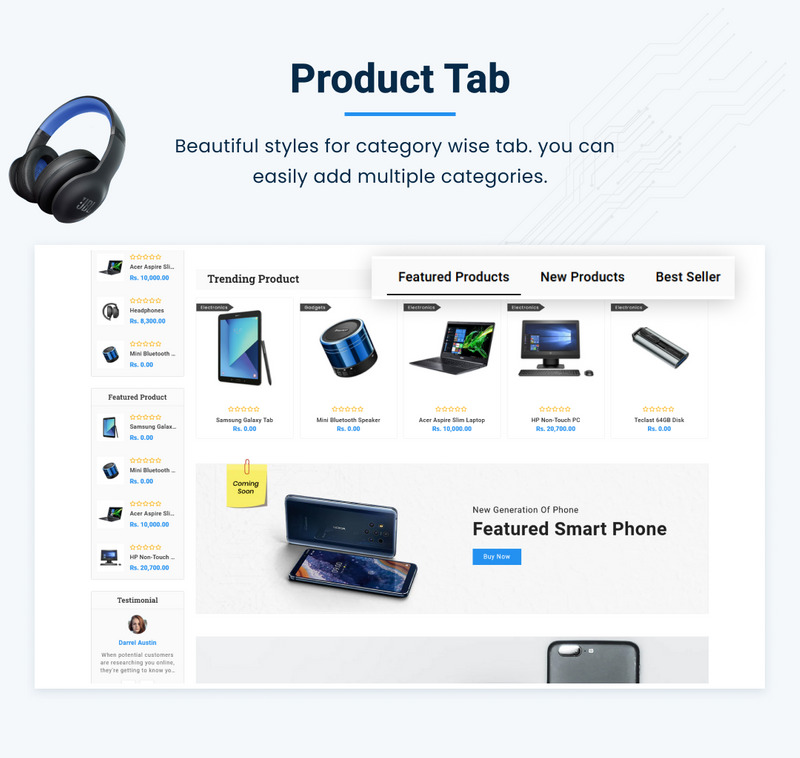 Electrick - Mega Electronics Shopify 2.0 超级商店