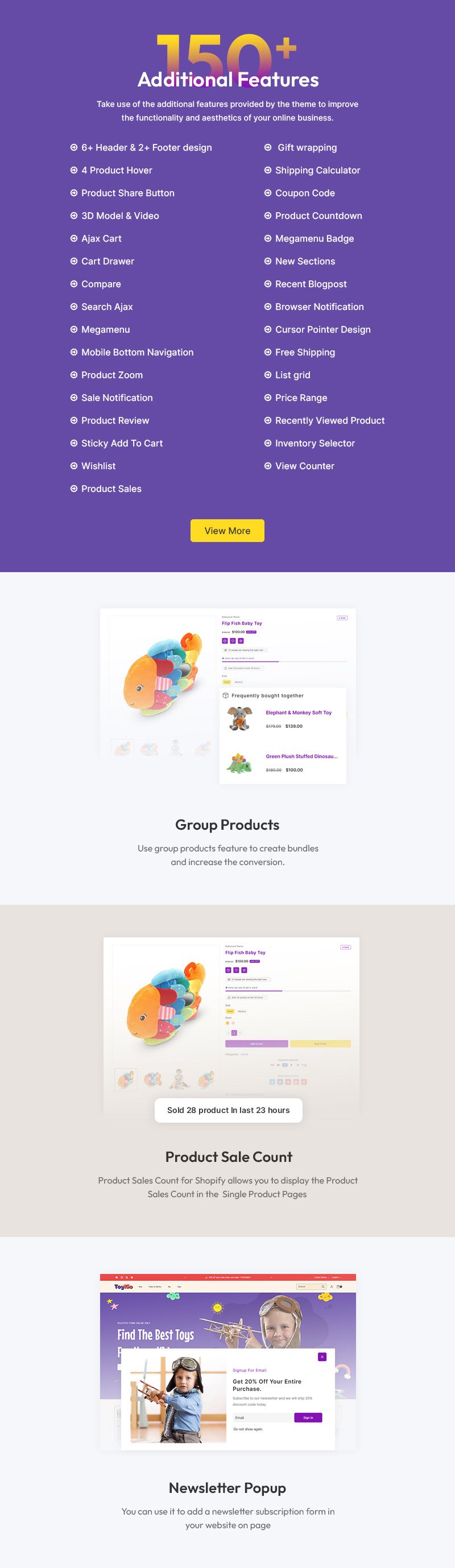 Toykio - 婴儿用品店和儿童玩具店多功能 Shopify 2.0 响应式模板