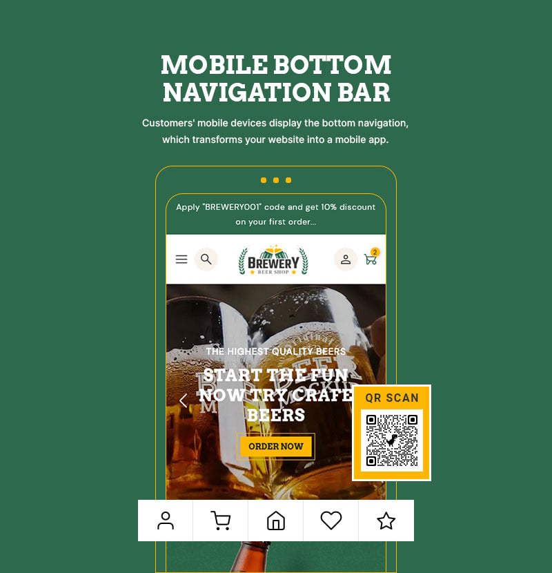 啤酒厂 - 酒精、啤酒和葡萄酒商店多功能 Shopify 2.0 响应式主题