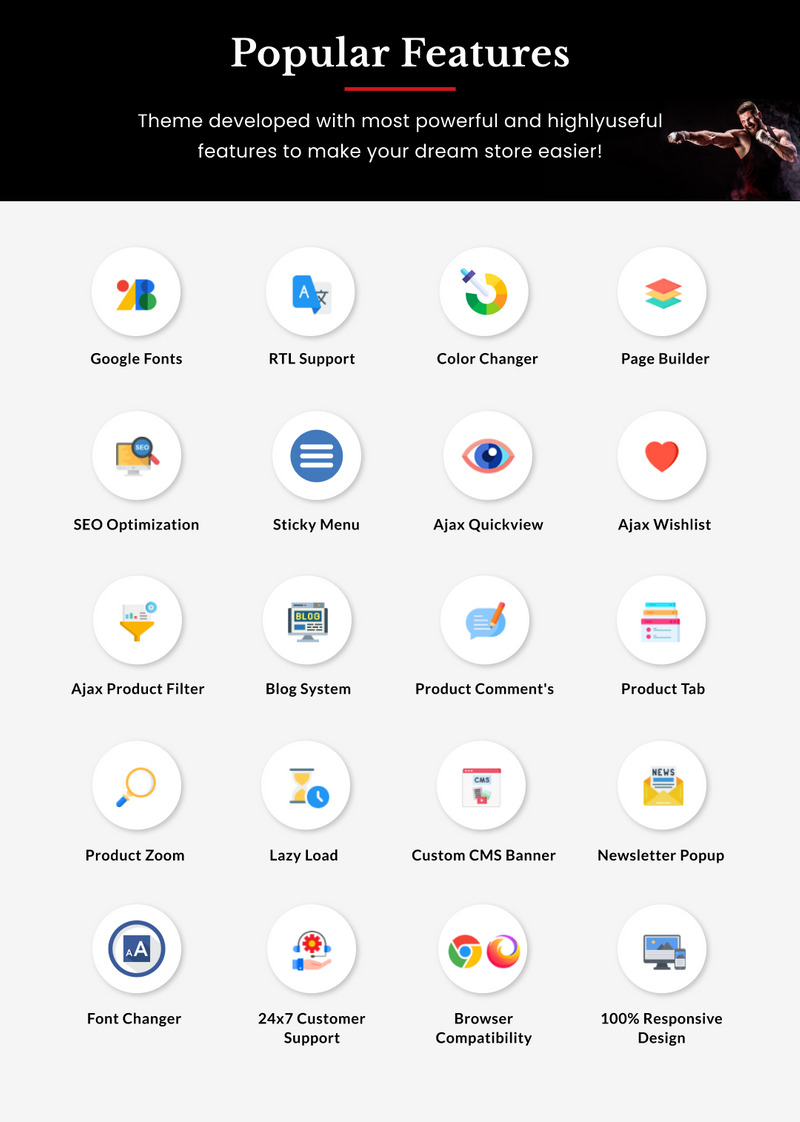 Sportista - Mega Sports Shopify 2.0 主题