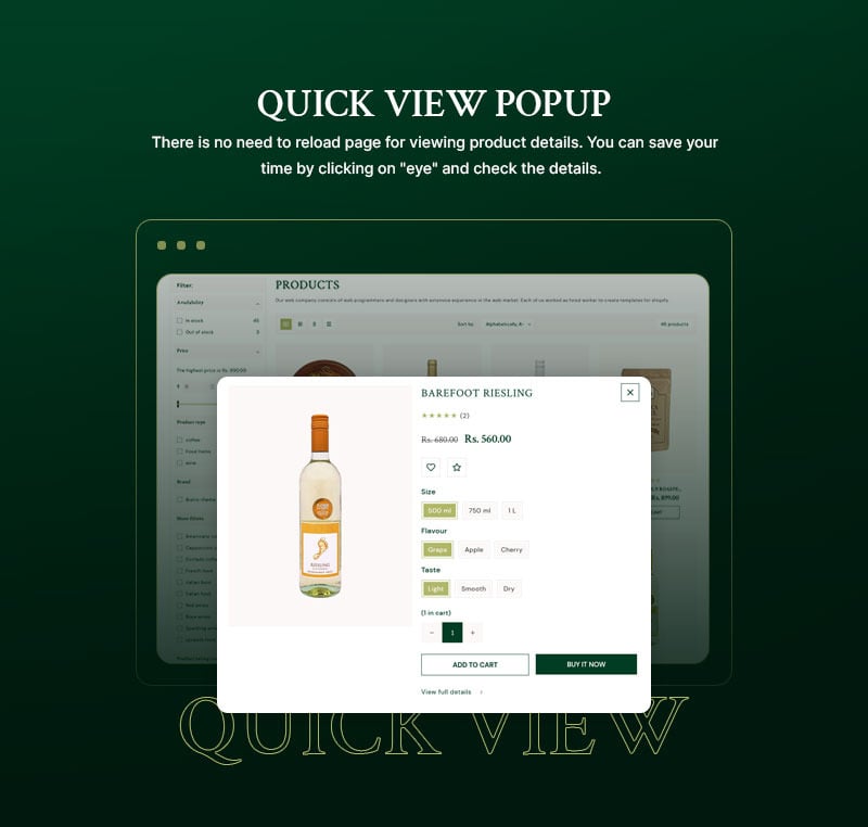 Bistro - 葡萄酒、咖啡和餐厅食品多用途 Shopify 2.0 响应式主题