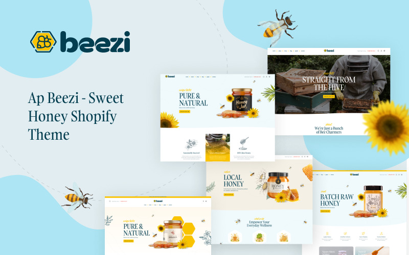 f773d5ce44c57f01d0436344ffc18604 Ap Beezi - 蜂蜜和有机食品 Shopify 主题 #351422