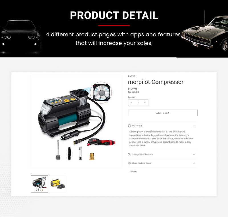 High Parts - Mega Parts Super Store Shopify 2.0 Premium 响应式主题