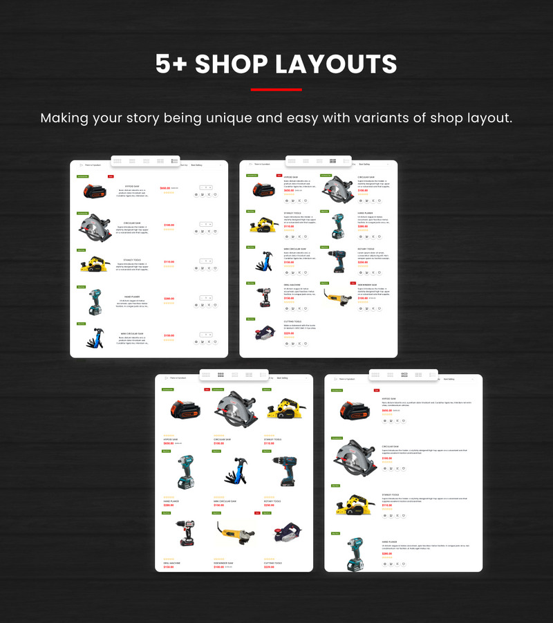 Toolsify Megastore –工具和机器 Shopify 2.0 响应式模板