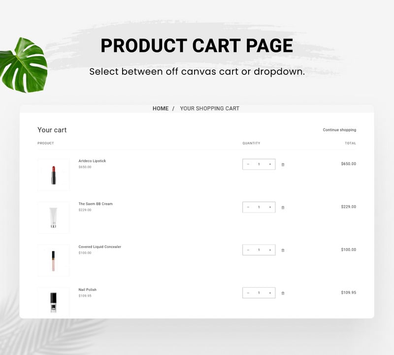 Sephoria Bio-Cosmetics Health-Beauty Shopify 2.0 响应式商店