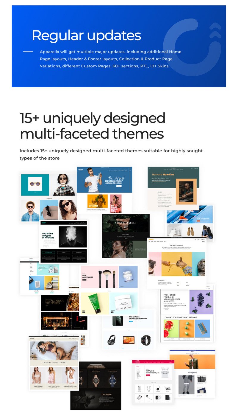Apparelix-清洁多用途Shopify主题 #87247