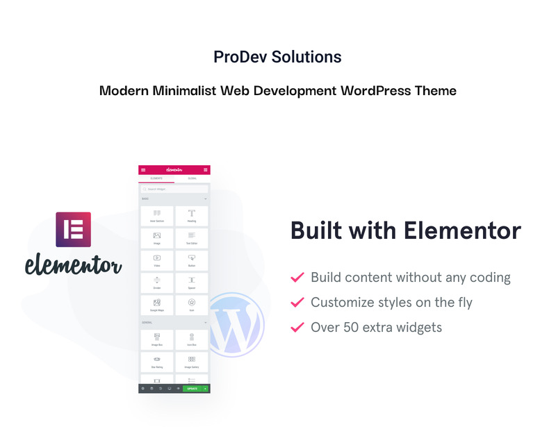 ProDev Solutions - 现代简约 Web 开发 WordPress 主题