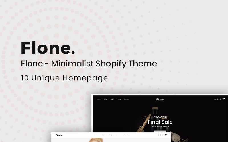 Flone-Minimalis Shopify主题 #78295