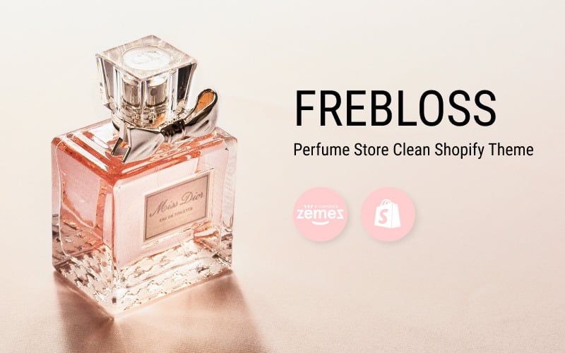 Frebloss-香水店清洁Shopify主题 #82696