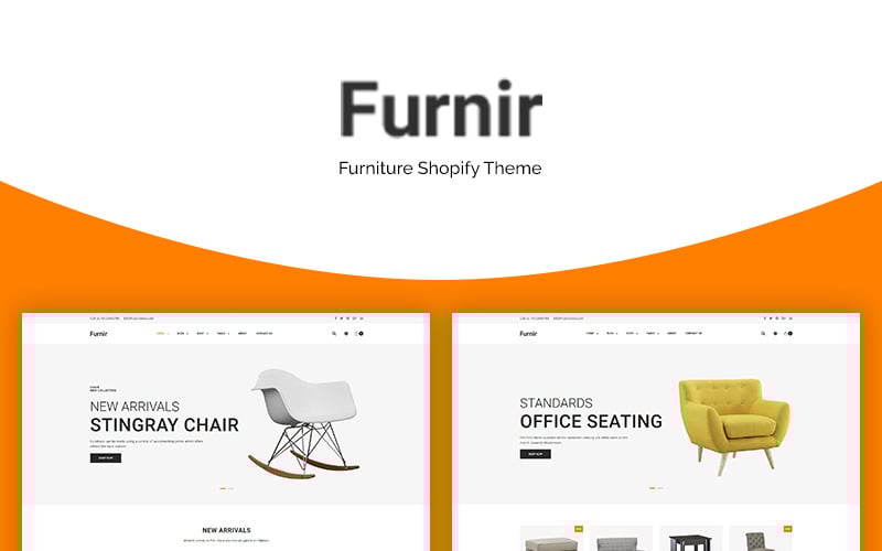 Furnir-家具Shopify主题 #71123