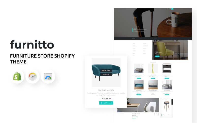 Furnitto - 家具店 Shopify 主题 #65766