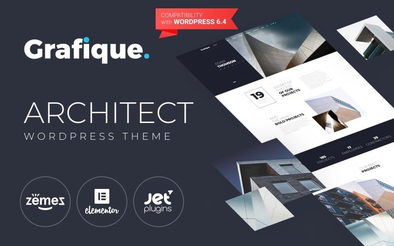Grafique - Architect WordPress Elementor 主题