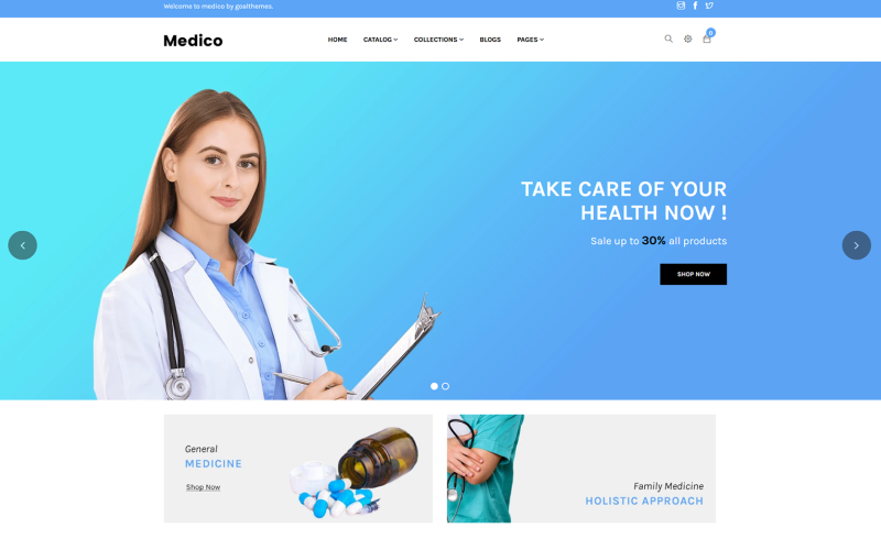 Gts Medico-Medical Shopify主题 #104259