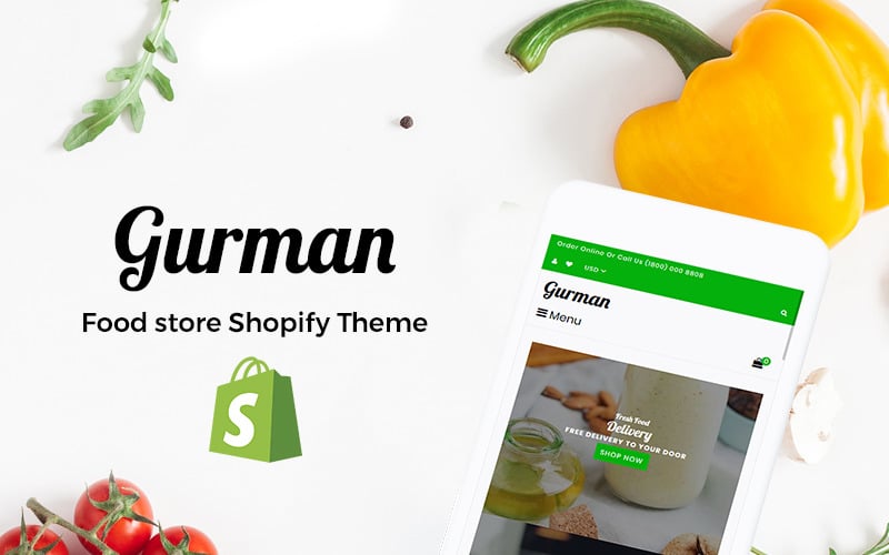 Gurman Shopify主题 #73769