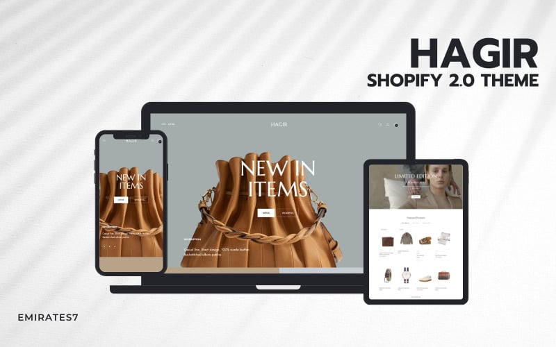 Hagir-高级时尚 Shopify 2.0 主题 #405875