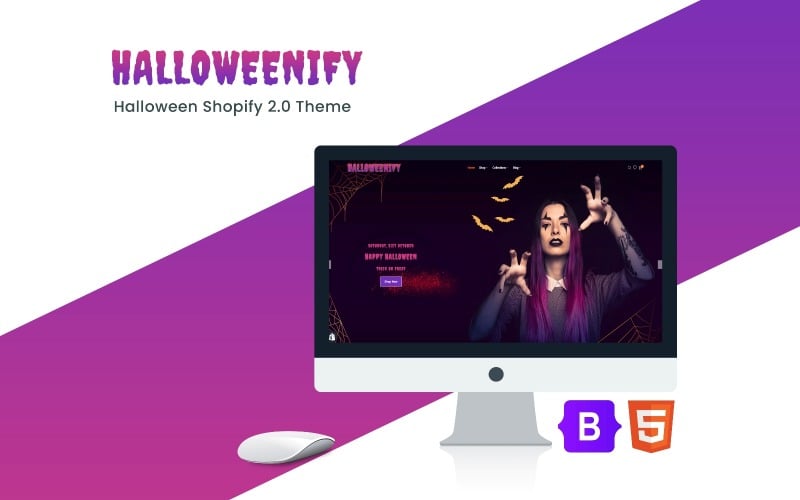 Hallowify - 万圣节 Shopify 2.0 主题 #358967
