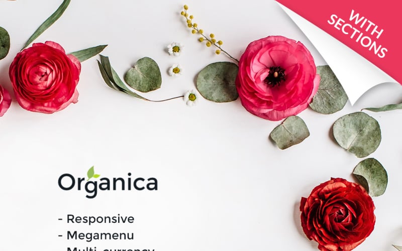 化妆品店响应式Shopify主题 #63571