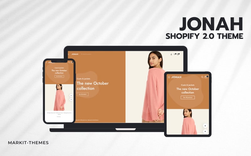 Jonah - 高级时尚 Shopify 2.0 主题 #406641