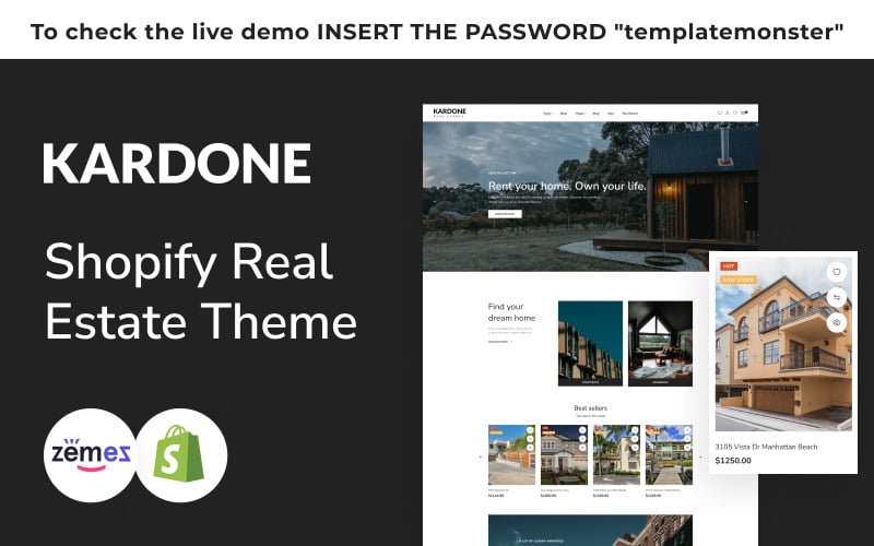 Kardone 房地产代理电子商务主题 #353284