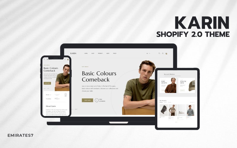 Karin - 高级时尚 Shopify 2.0 主题 #405873