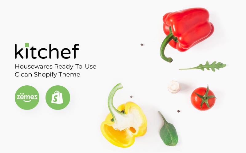 Kitchef-家庭用品即用型清洁Shopify主题 #80151