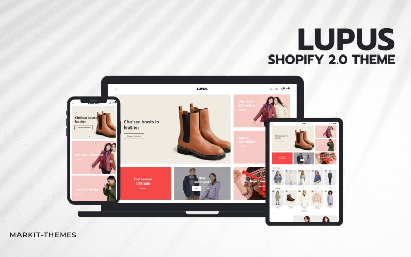 Lupus - 高级时尚 Shopify 2.0 主题 #408673