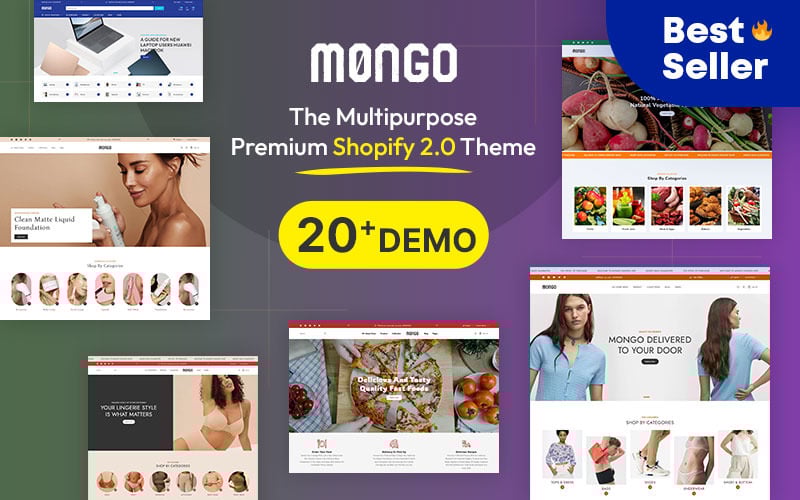 Mongo - 时尚多用途 Shopify 2.0 响应式主题 #371718
