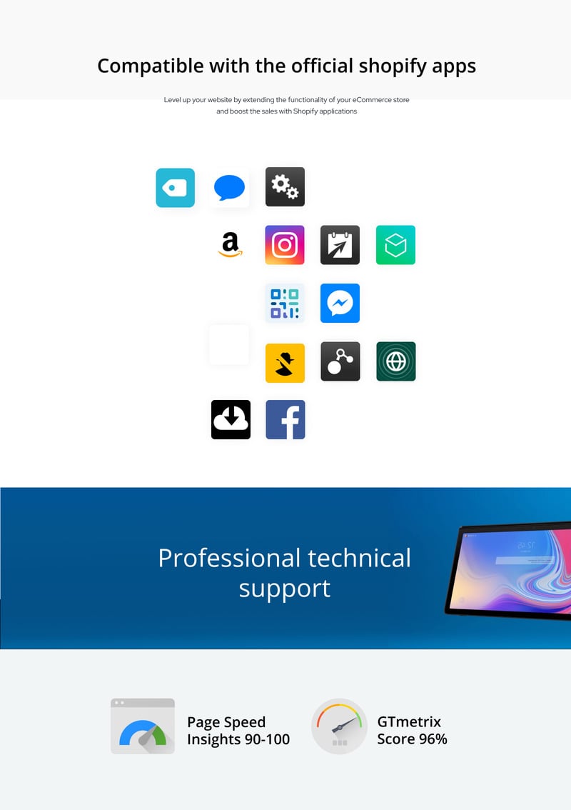 Megastore-响应式Hugesale Shopify主题 #173642