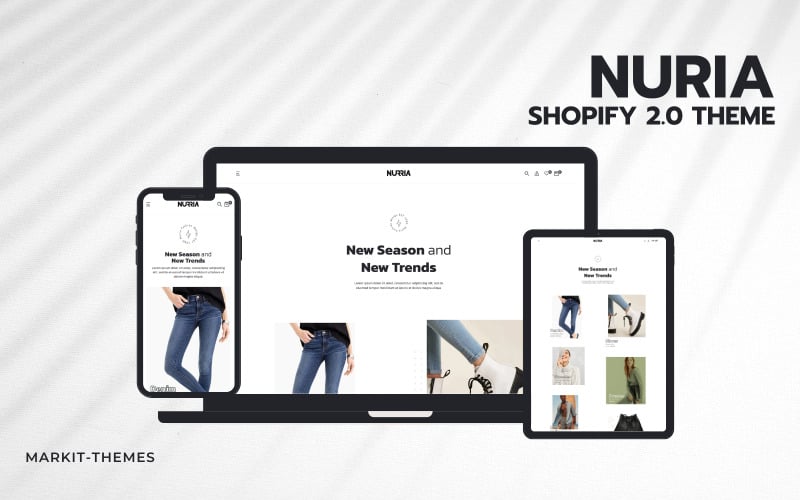 Nuria-高级时尚 Shopify 2.0 主题 #406644