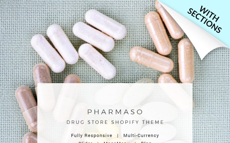 Pharmaso-药店Shopify主题 #63974