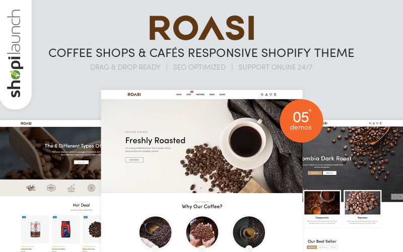 roasi-coffee-shops-amp-cafes-xiang-ying-shi-shopify-mo-ban_226698-original Roasi - Coffee Shops & Cafés 响应式 Shopify 模板
