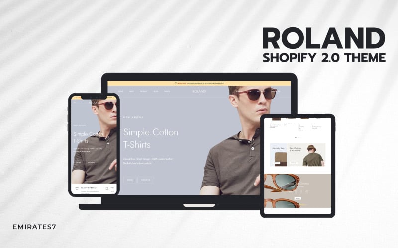 Roland - 高级时尚 Shopify 2.0 主题 #409660