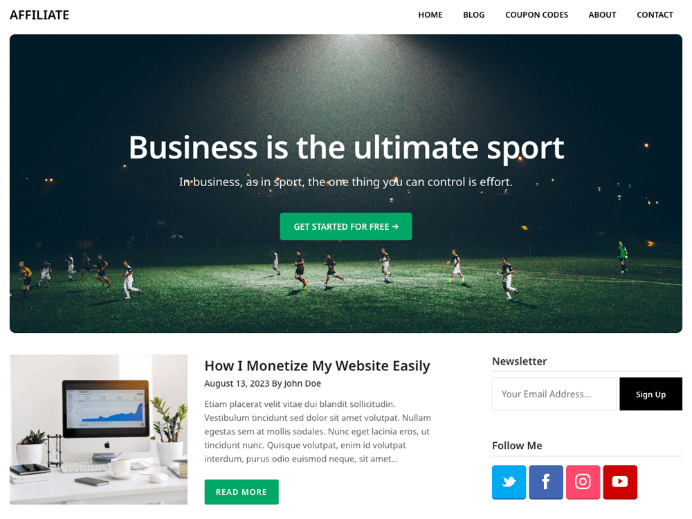 screenshot-1057 Affiliate Blogger WordPress 主题