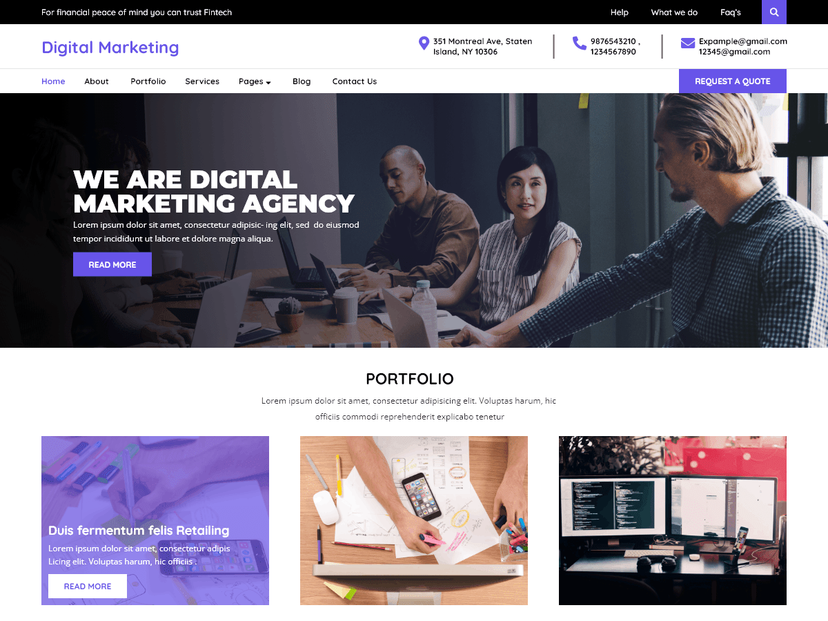 Digital Marketer WordPress 主题