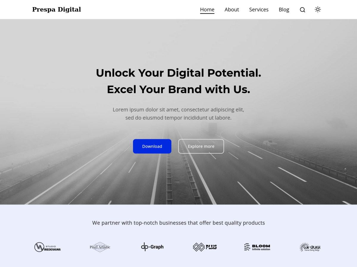Prespa Digital WordPress 主题