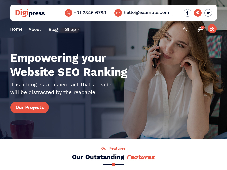 DigiPress WordPress 主题