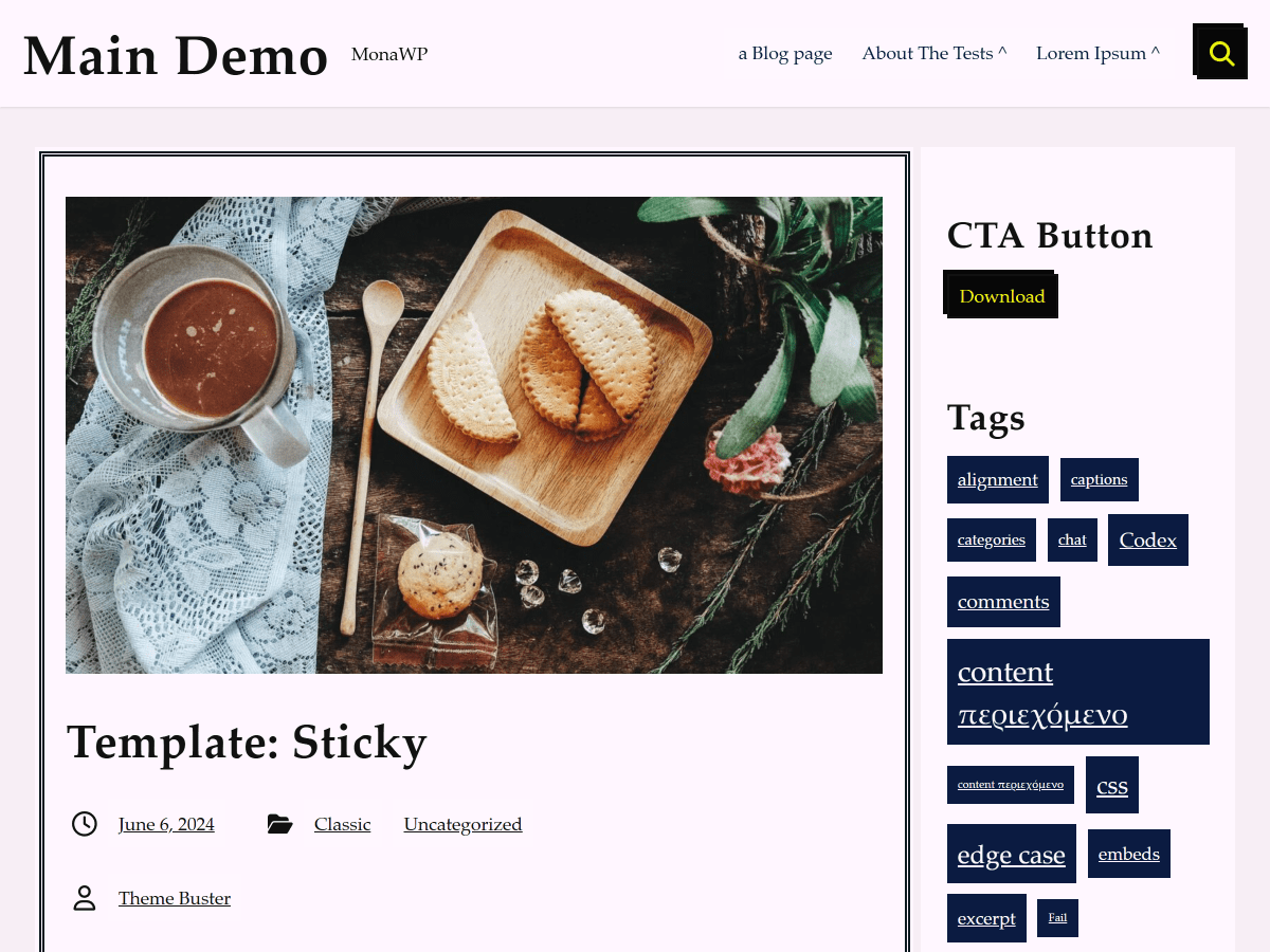 MonaWP WordPress 主题